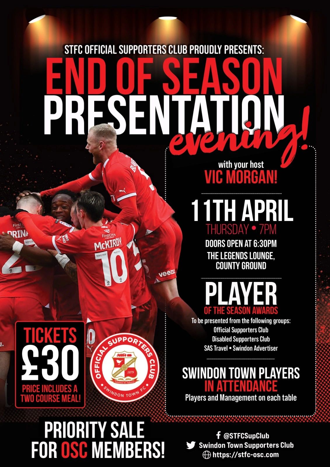 Swindon town on sale